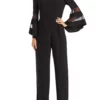 R & M Richards Women's Cold Shoulder Jumpsuit -R & M Richards Shop Belk 119