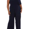 R & M Richards Plus Size Jumpsuit with Straps -R & M Richards Shop Belk 224