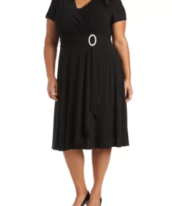 R & M Richards Cascade Ity Dress -R & M Richards Shop Belk 231