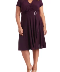 R & M Richards Cascade Ity Dress -R & M Richards Shop Belk 232