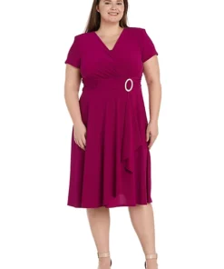 R & M Richards Cascade Ity Dress -R & M Richards Shop Belk 233