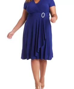 R & M Richards Cascade Ity Dress -R & M Richards Shop Belk 234