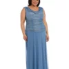 R & M Richards Plus Size Ruched Side Panel Dress -R & M Richards Shop Belk 268