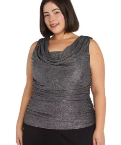 R & M Richards Plus Size Ruched Side Panel Dress -R & M Richards Shop Belk 271