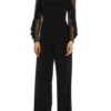 R & M Richards Women's Long Sleeve Ruffle Jumpsuit -R & M Richards Shop Belk 272