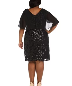 R & M Richards 1Pc V Back Caplet Emb Pane Chemise -R & M Richards Shop Belk 340