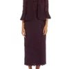 R & M Richards Long Lace Jacket Dress