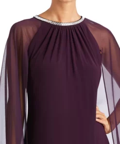 R & M Richards 1Pc Long Sheath Dress With Beaded Jewel Neck And Long Cape 8 R & M Richards 1Pc Long Sheath Dress With Beaded Jewel Neck And Long Cape -R & M Richards Shop Belk 380