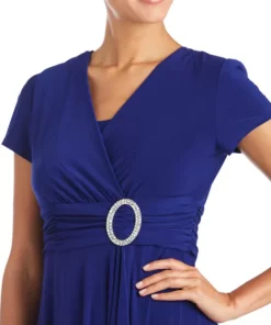 R & M Richards Petite Cascade Dress -R & M Richards Shop Belk 409