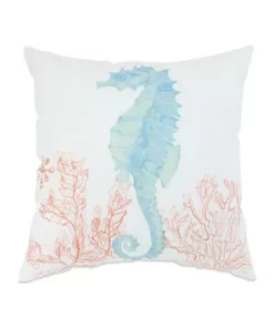 Arlee Home Fashions Inc.™ Coral Seahorse Pillow