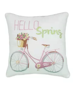 Arlee Home Fashions Inc.™ Spring Bike Pillow