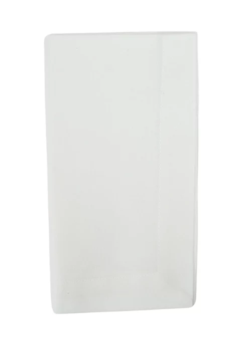 Arlee Home Fashions Inc.™ White Cotton Napkins - 4 Pack 4 Arlee Home Fashions Inc.™ White Cotton Napkins - 4 Pack - Image 2