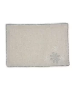 Arlee Home Fashions Inc.™ Snowflake Shimmer Placemat