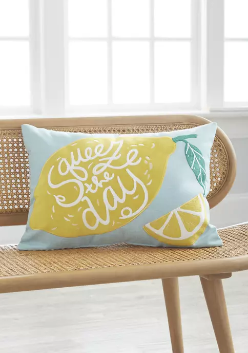 Arlee Home Fashions Inc.™ Squeeze the Day Decorative Pillow 3 Arlee Home Fashions Inc.™ Squeeze the Day Decorative Pillow