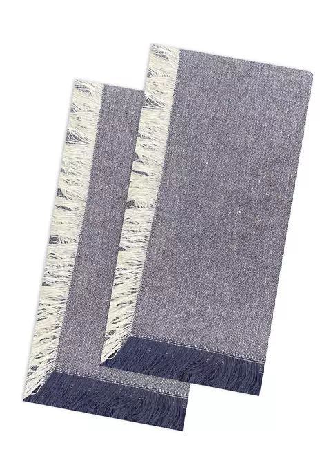 Arlee Home Fashions Inc.™ 2-Pack Chambray Napkins 3 Arlee Home Fashions Inc.™ 2-Pack Chambray Napkins