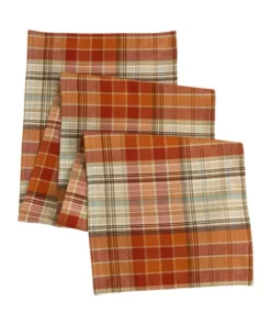 Arlee Home Fashions Inc.™ Spice Plaid Woven Table Runner