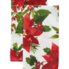Arlee Home Fashions Inc.™ Poinsettia Festival Napkins - Set of 2 -R & M Richards Shop Belk 686
