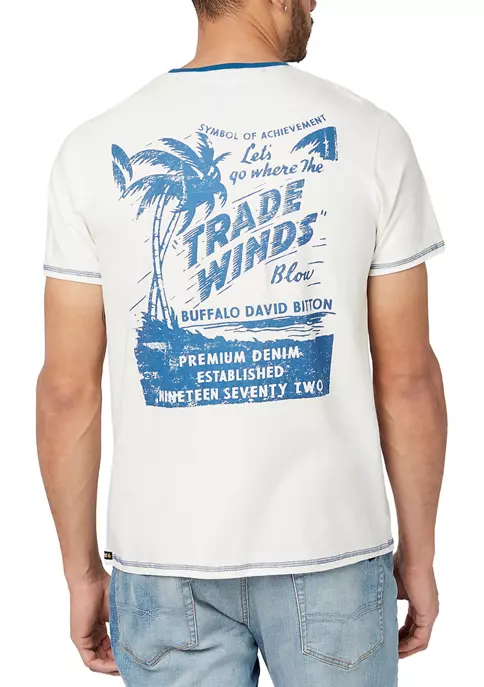 BUFFALO DAVID BITTON® Tutrade Trade Winds Graphic T-Shirt 4 BUFFALO DAVID BITTON® Tutrade Trade Winds Graphic T-Shirt - Image 2