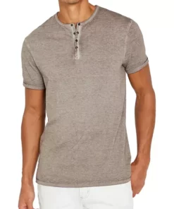 BUFFALO DAVID BITTON® Men's Kasum Henley Neck Shirt -R & M Richards Shop Belk 711
