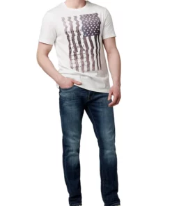 BUFFALO DAVID BITTON® Juniors' Tiowa Flag Graphic T-Shirt -R & M Richards Shop Belk 768
