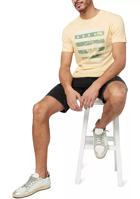 BUFFALO DAVID BITTON® Juniors' Organic Cotton Timeri Graphic T-Shirt 6 BUFFALO DAVID BITTON® Juniors' Organic Cotton Timeri Graphic T-Shirt - Image 4