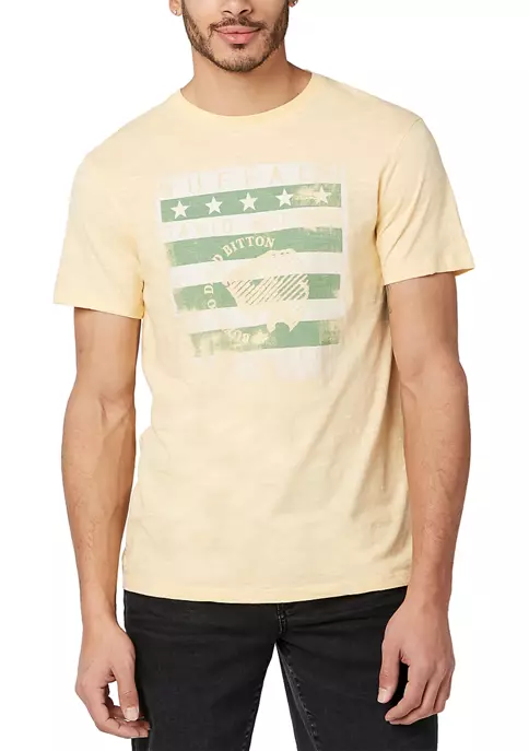 BUFFALO DAVID BITTON® Juniors' Organic Cotton Timeri Graphic T-Shirt 7 BUFFALO DAVID BITTON® Juniors' Organic Cotton Timeri Graphic T-Shirt - Image 5