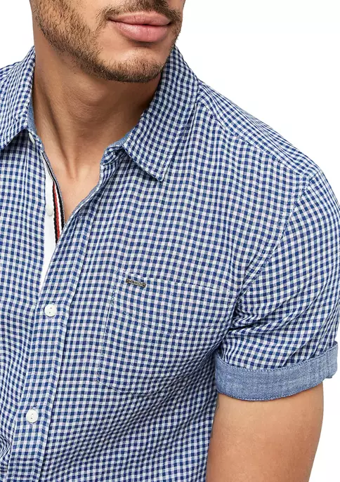 BUFFALO DAVID BITTON® Short Sleeve Gingham Saint Woven Shirt 6 BUFFALO DAVID BITTON® Short Sleeve Gingham Saint Woven Shirt - Image 4