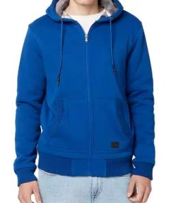 BUFFALO DAVID BITTON® Sherpa Lined Jersey Hoodie