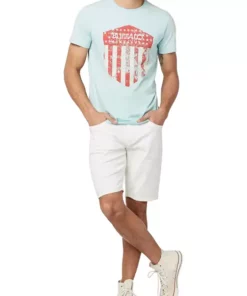 BUFFALO DAVID BITTON® Tocan Buffalo Flag Shield Graphic T-Shirt -R & M Richards Shop Belk 808