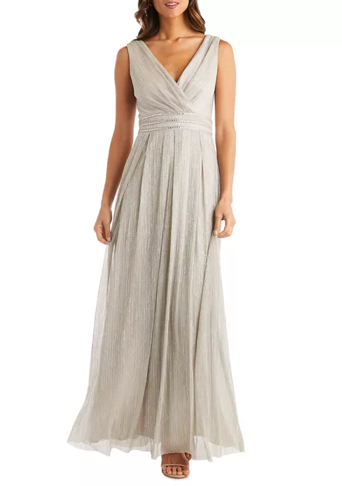 R & M Richards Women's 2-Piece Laced Duster Pant Set 4 R & M Richards Women's 2-Piece Laced Duster Pant Set - Image 2