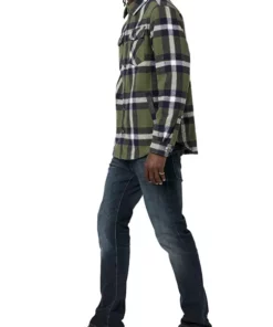 BUFFALO DAVID BITTON® Jersey & Plaid Japay Shacket -R & M Richards Shop Belk 820