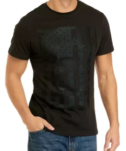 BUFFALO DAVID BITTON® Juniors' Ticut Flag Logo Shirt