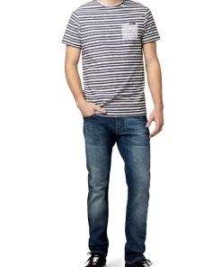 BUFFALO DAVID BITTON® Kashore Short Sleeve Stripe T-Shirt -R & M Richards Shop Belk 937