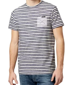 BUFFALO DAVID BITTON® Kashore Short Sleeve Stripe T-Shirt -R & M Richards Shop Belk 939
