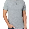 BUFFALO DAVID BITTON® Men's Kamir Short Sleeve Henley Shirt