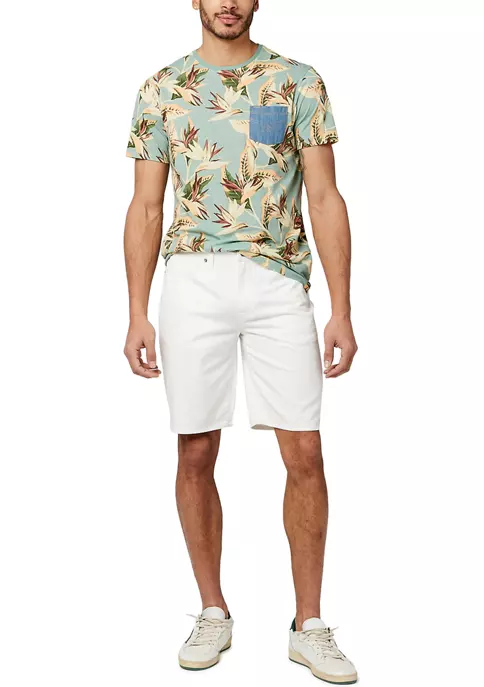 BUFFALO DAVID BITTON® Juniors' Floral Contrast Toprine T-Shirt 5 BUFFALO DAVID BITTON® Juniors' Floral Contrast Toprine T-Shirt - Image 3