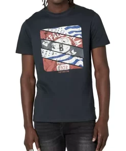 BUFFALO DAVID BITTON® Spliced Logo Tachop Graphic T-Shirt